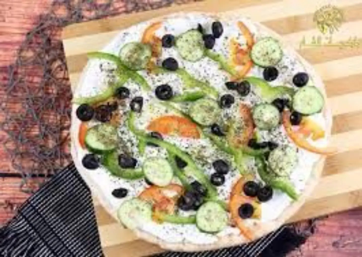 Cheese And Vegetables Manaqish - Small