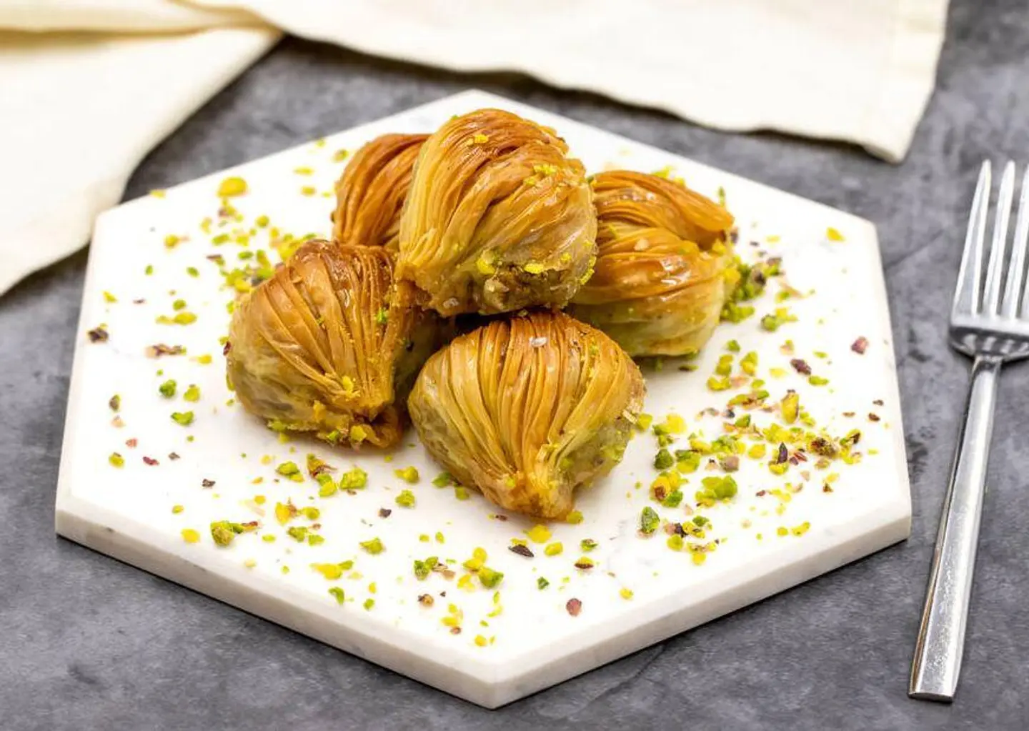 Pistachio Media Baklava - Quarter Kilo