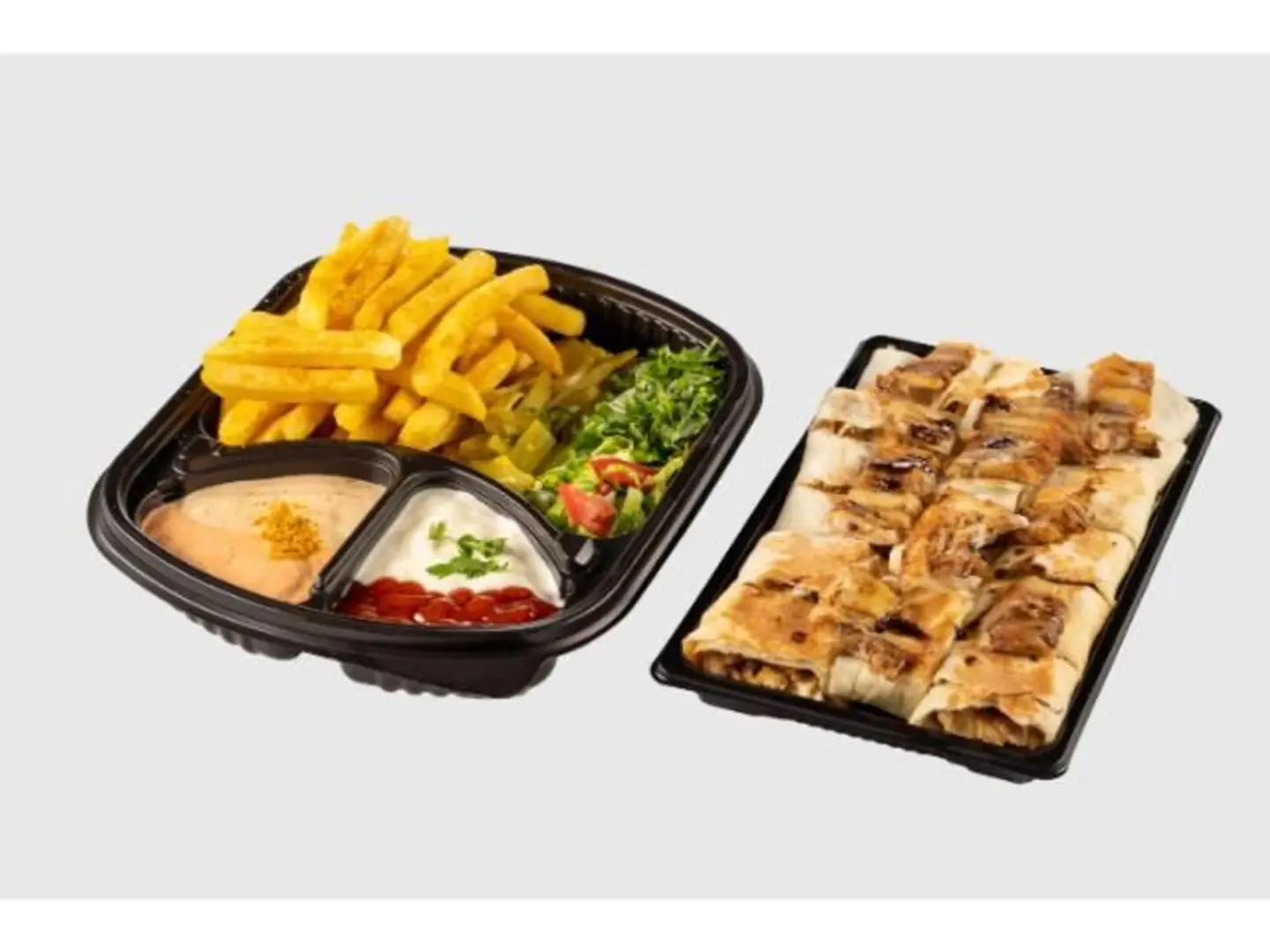 صحن عربي صوصات مكس - صغير دجاج