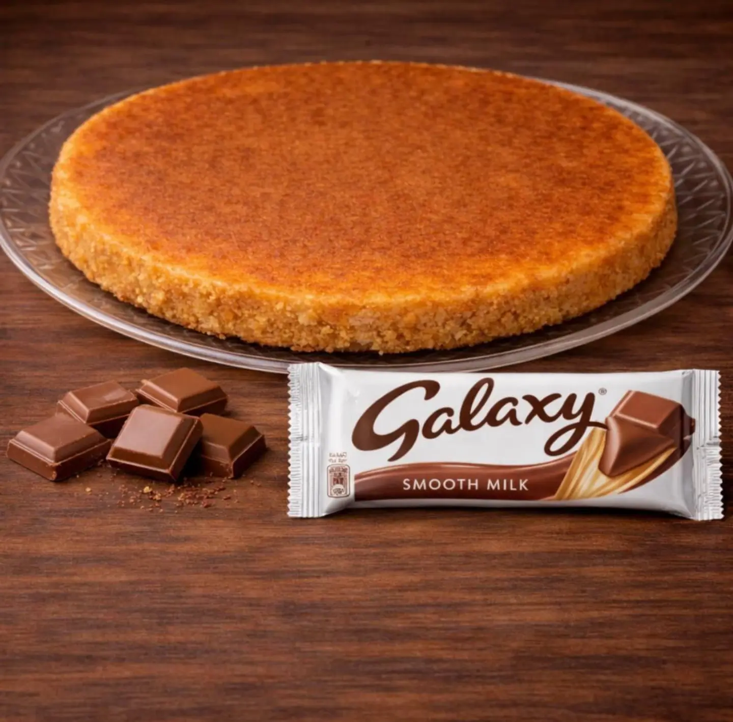 Mama’s Kunafa With Cream & Galaxy Chocolate - Mama’s Kunafa With Cream & Galaxy Chocolate