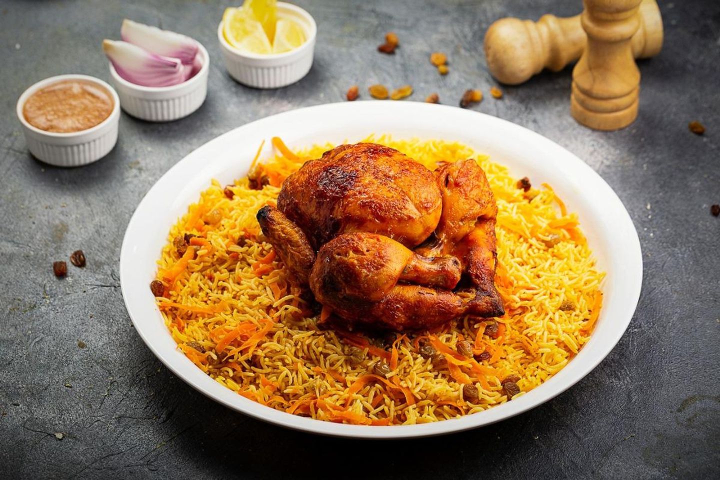 شوايه دجاج مع الارز - ربع