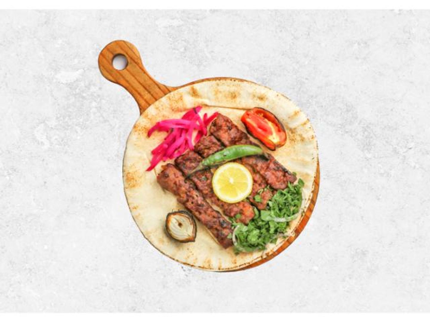 كباب لحم - ساندوتش