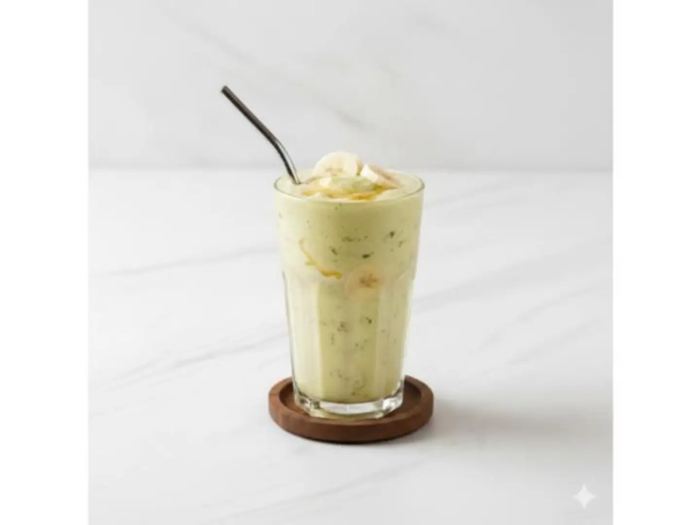 Avocado With Cream, Honey, And Banana - Medium