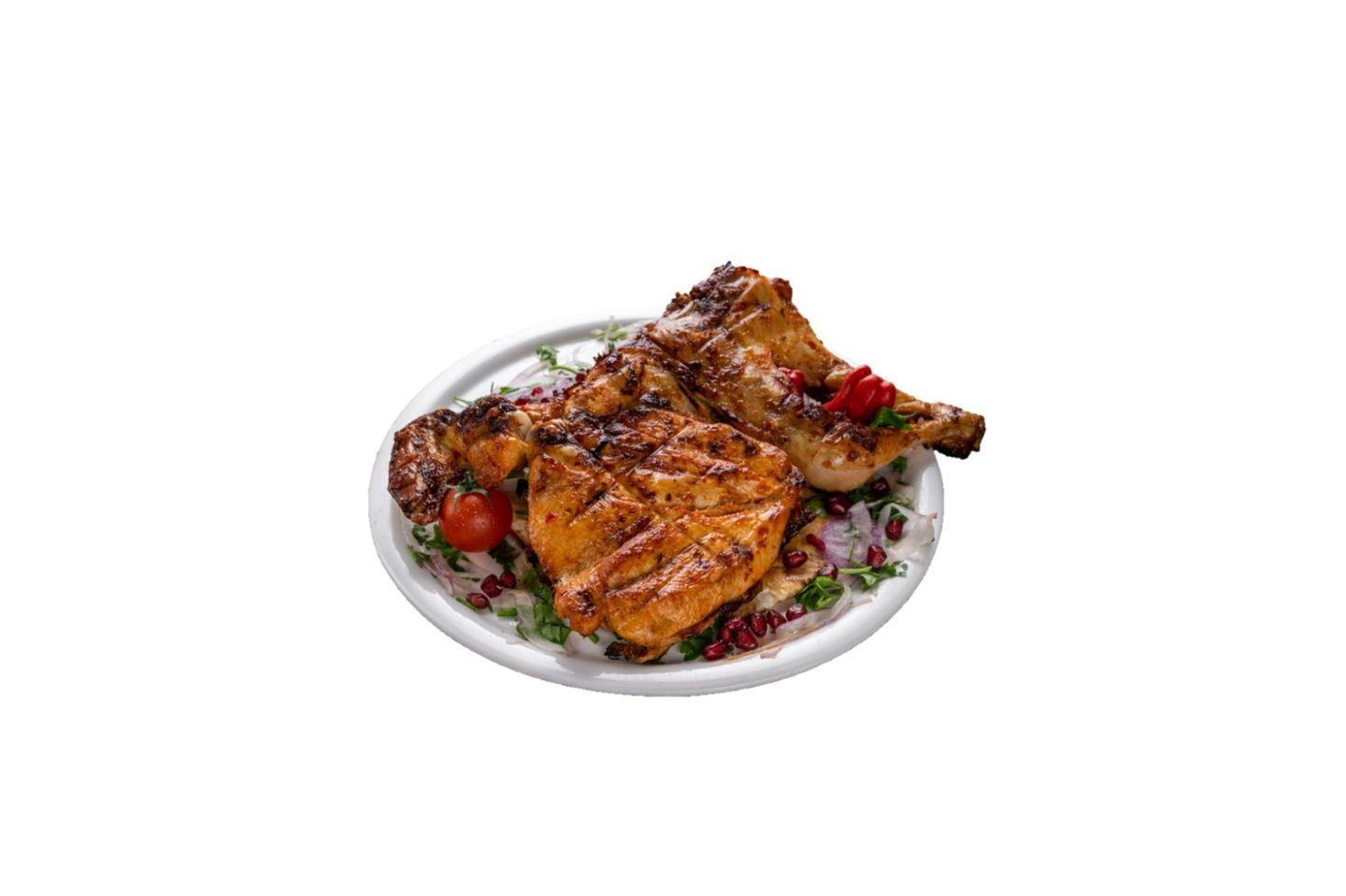 حبة على الفحم - نصف