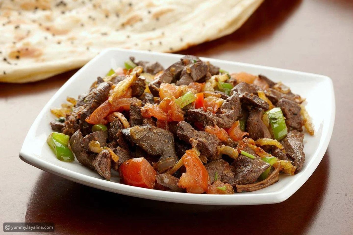 صحن كبدة - صغير