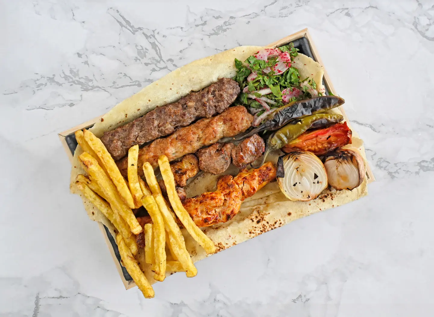 مشكل لحم و دجاج - نفر