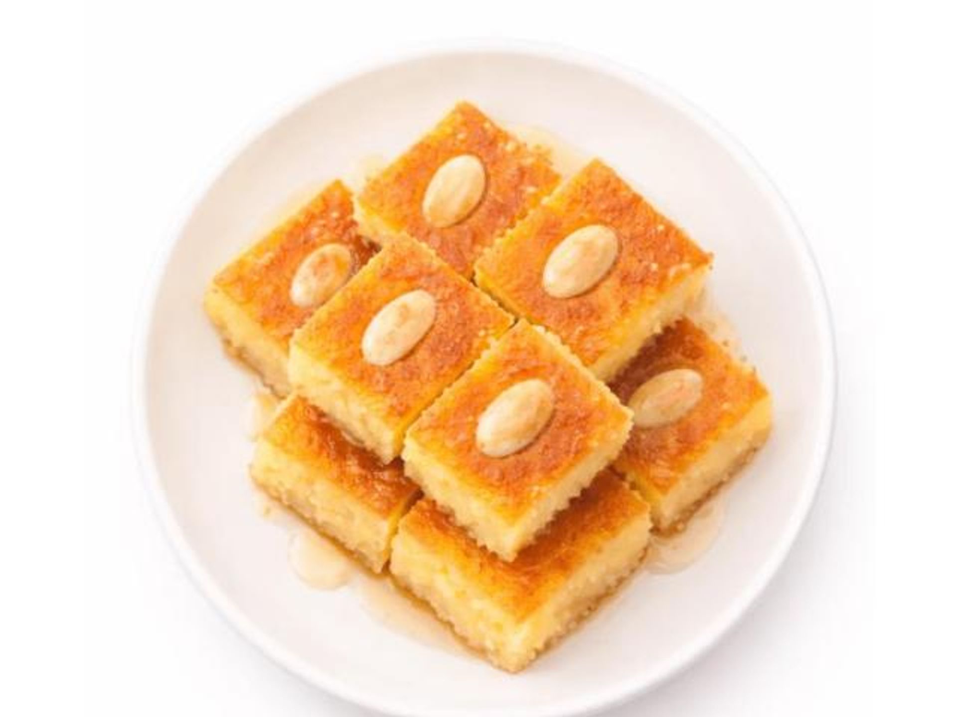 صينية بسبوسة كلاسيك - صغير