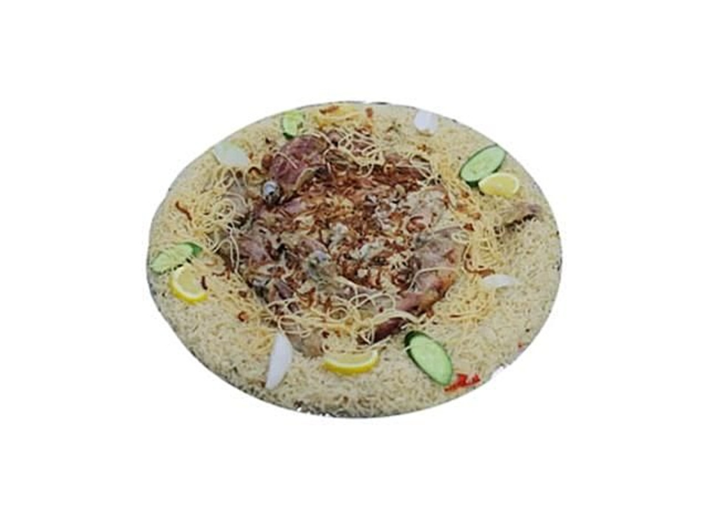نص حنيذ - مع الرز