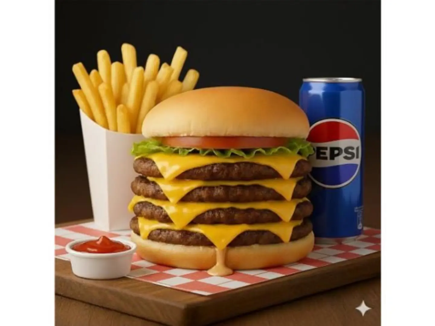 Vista Fresh Beef 4 X - Burger