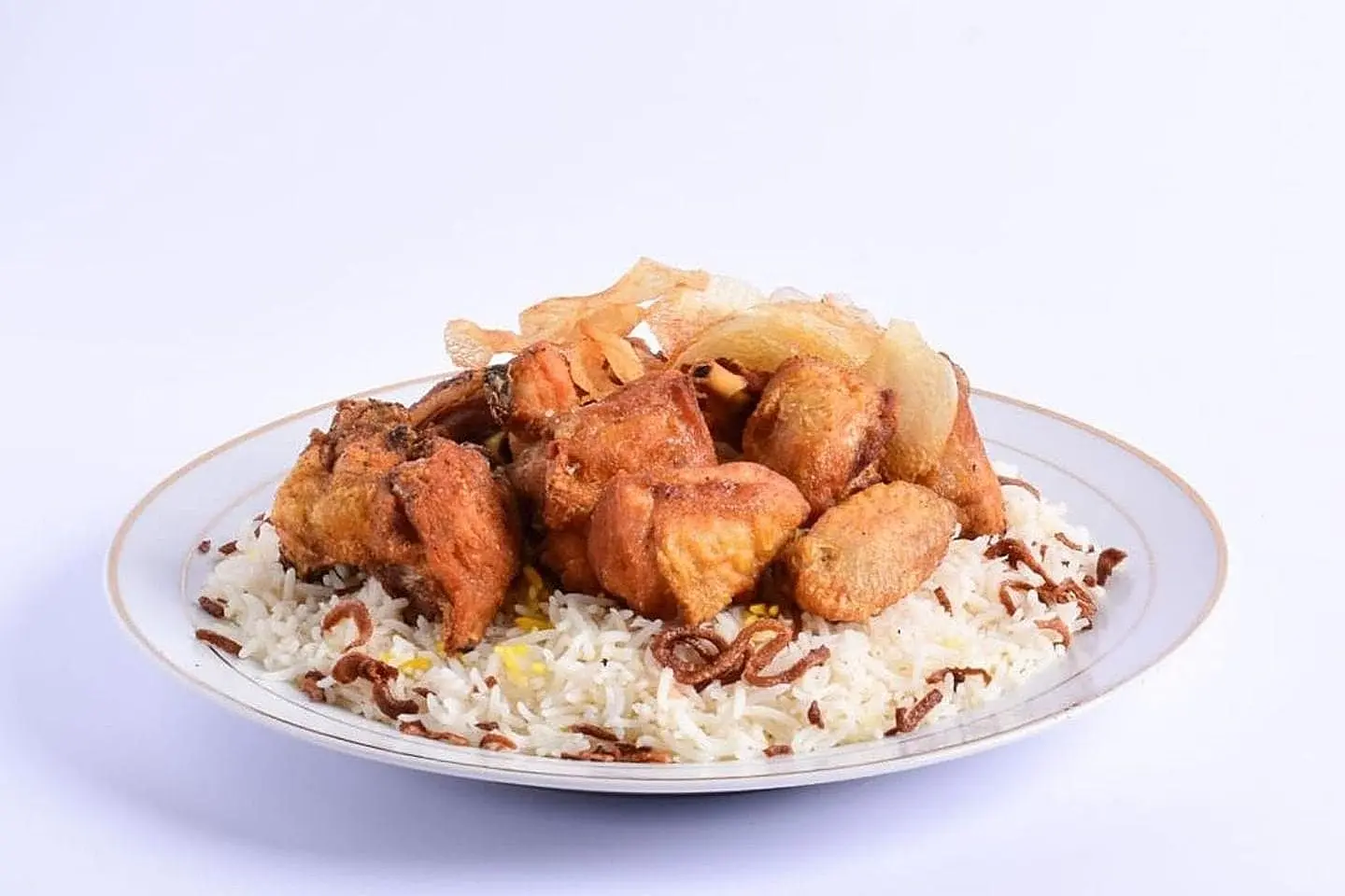 مقلقل دجاج - مع الأرز