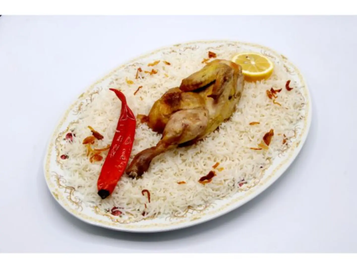 نصف مندي - أرز شعبي