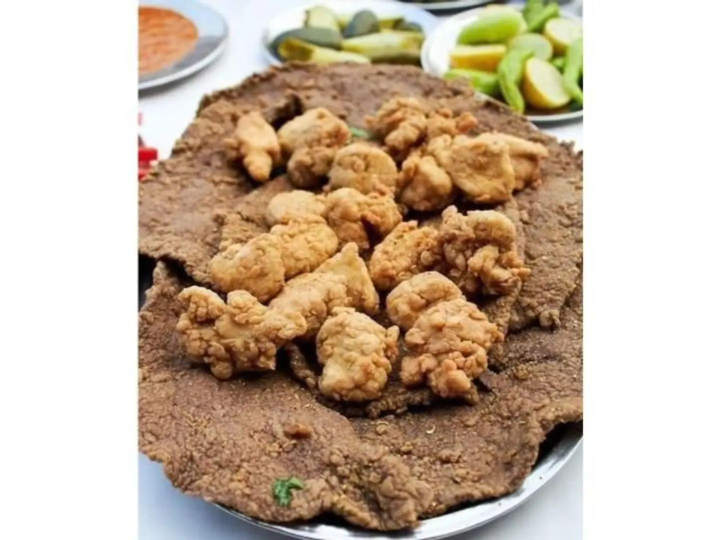 صحن كبدة ومخ - كبير