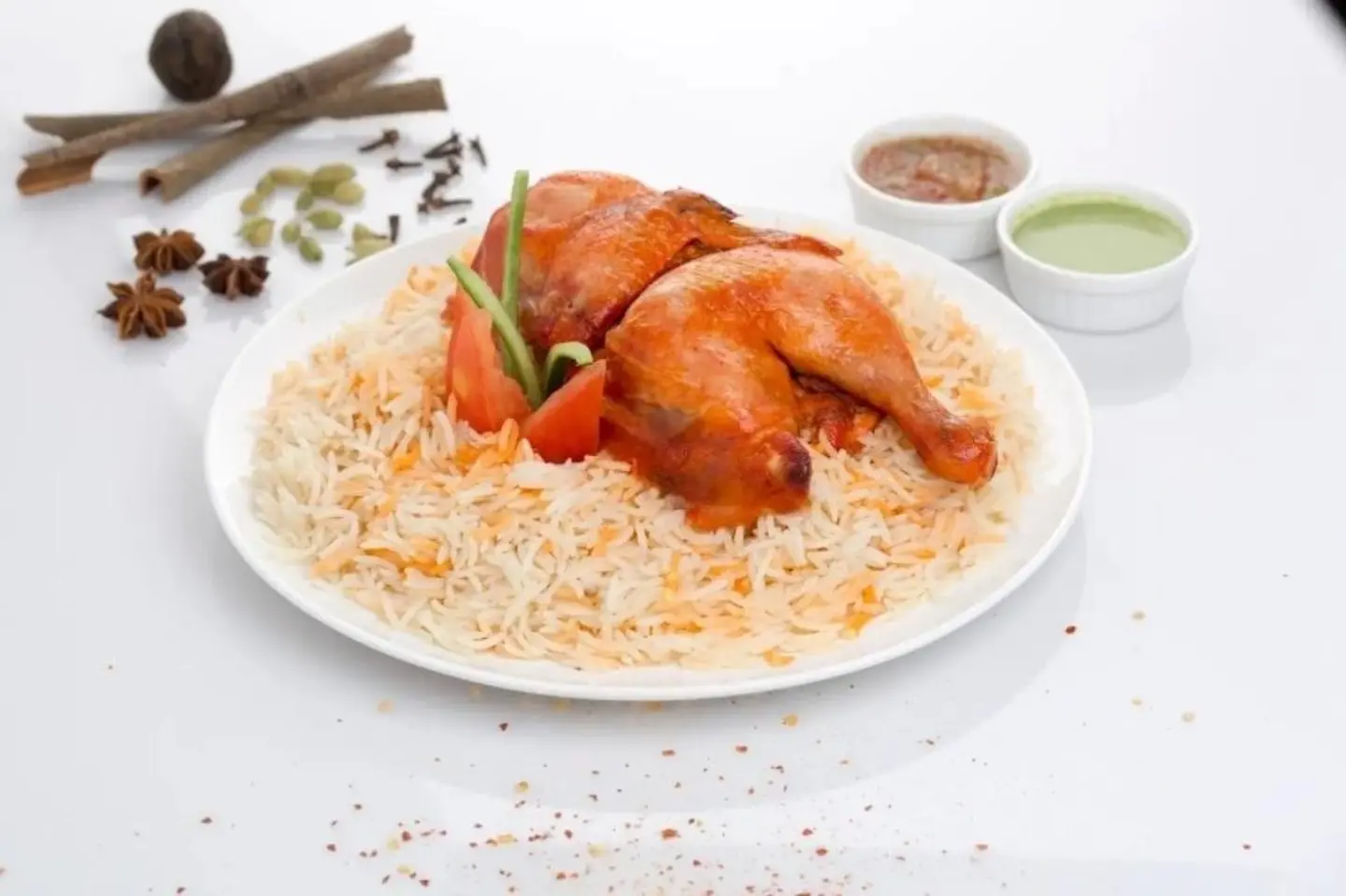 دجاج حنيذ - نصف