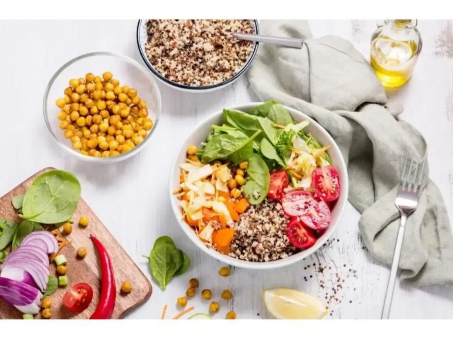 سلطة شوفان - صغير