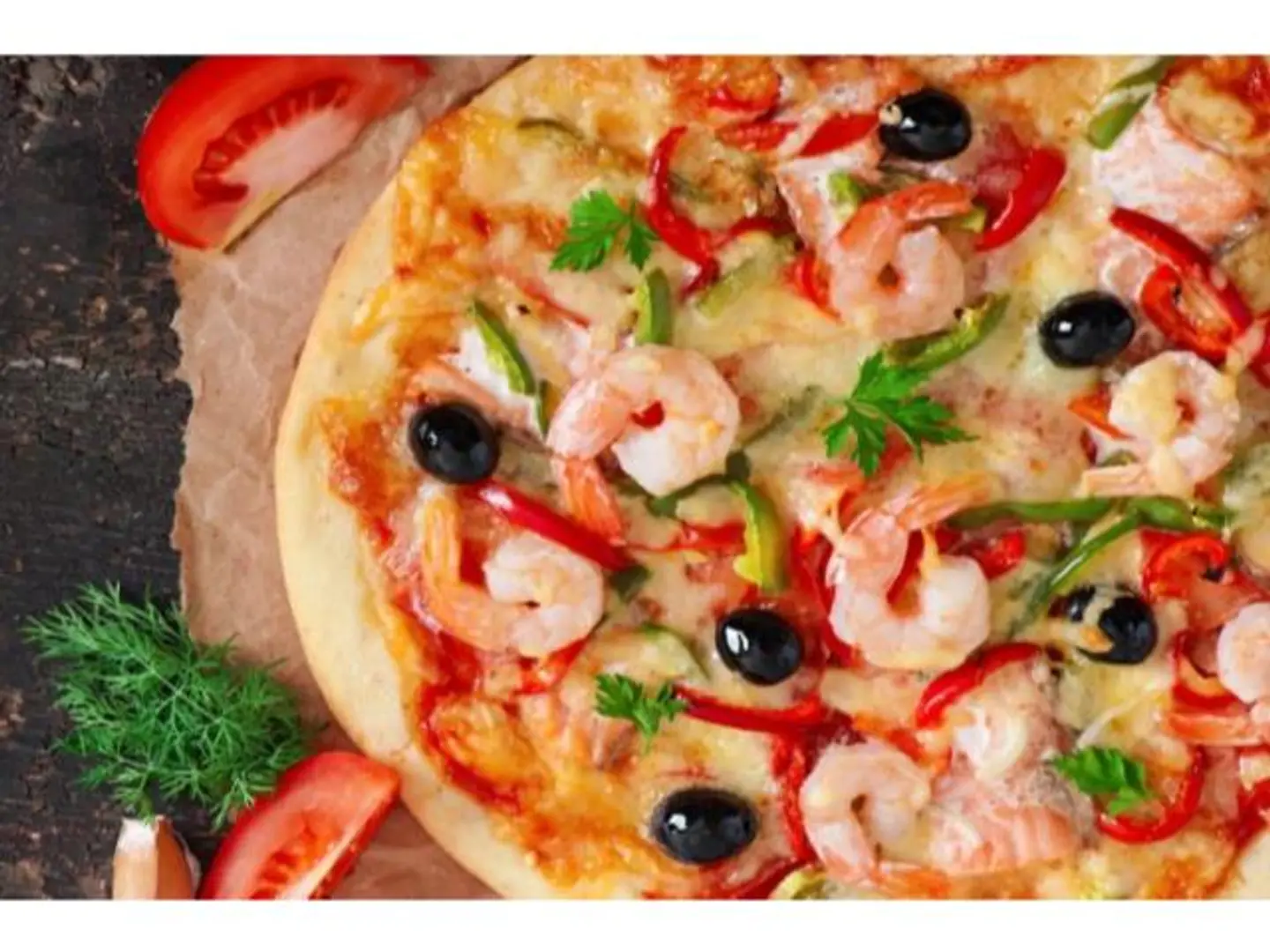 Shrimp Pizza - Small