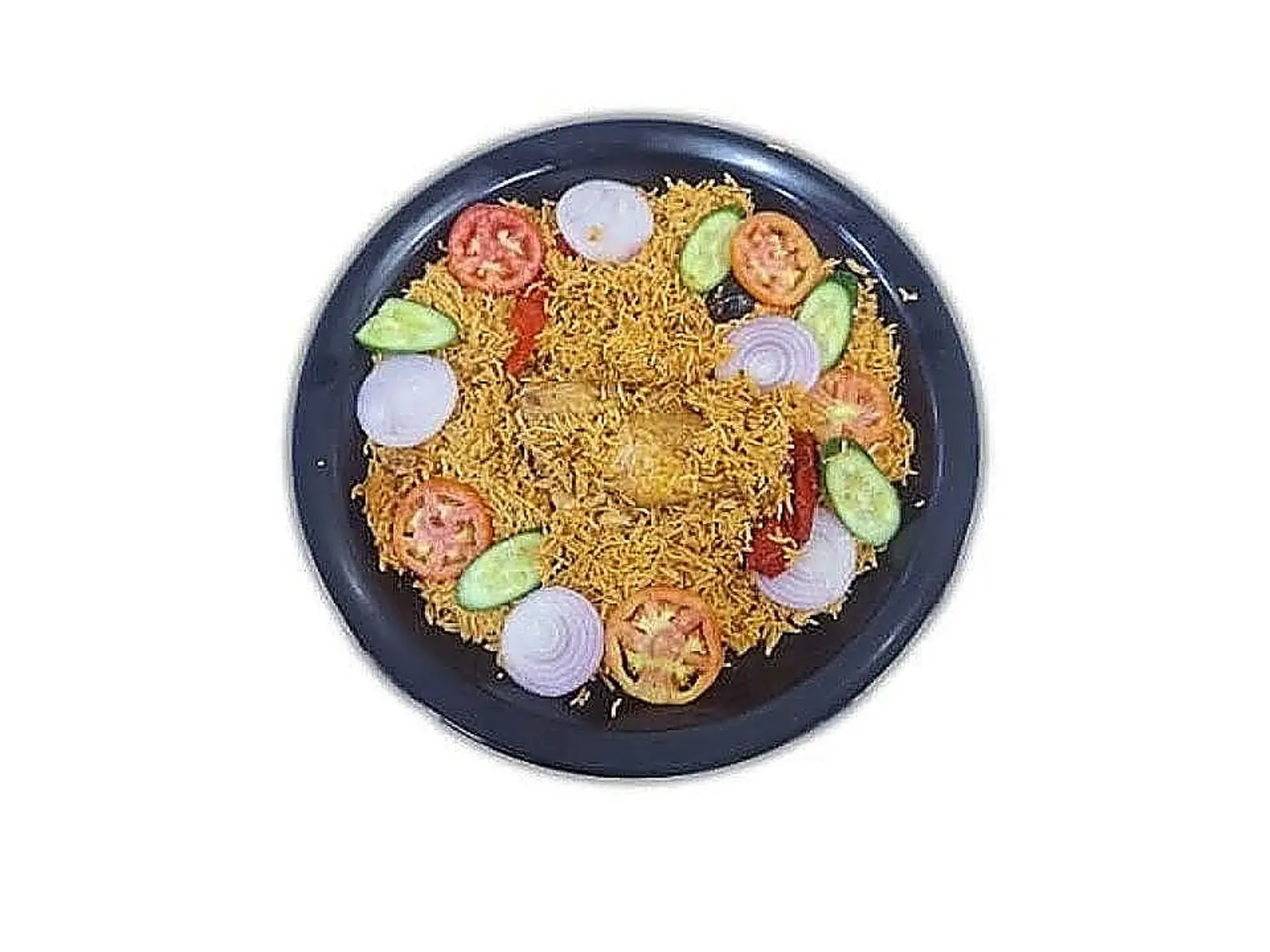مضغوط مزه أحمر - نص حبة دجاج