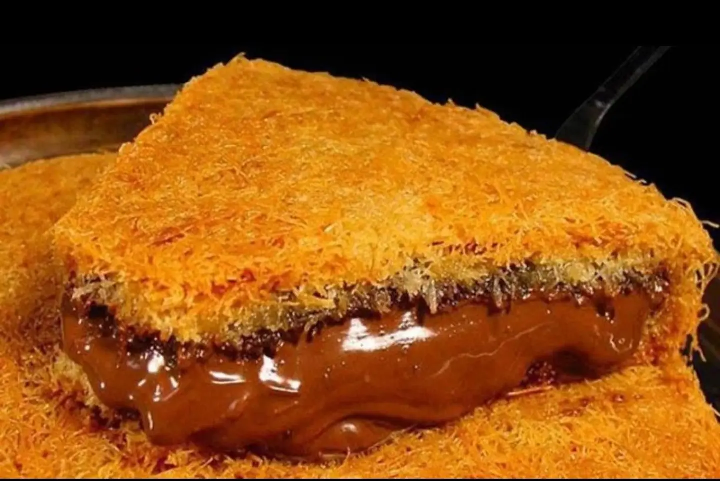 Kunafa Stuffed With Chocolate Plain - Mini