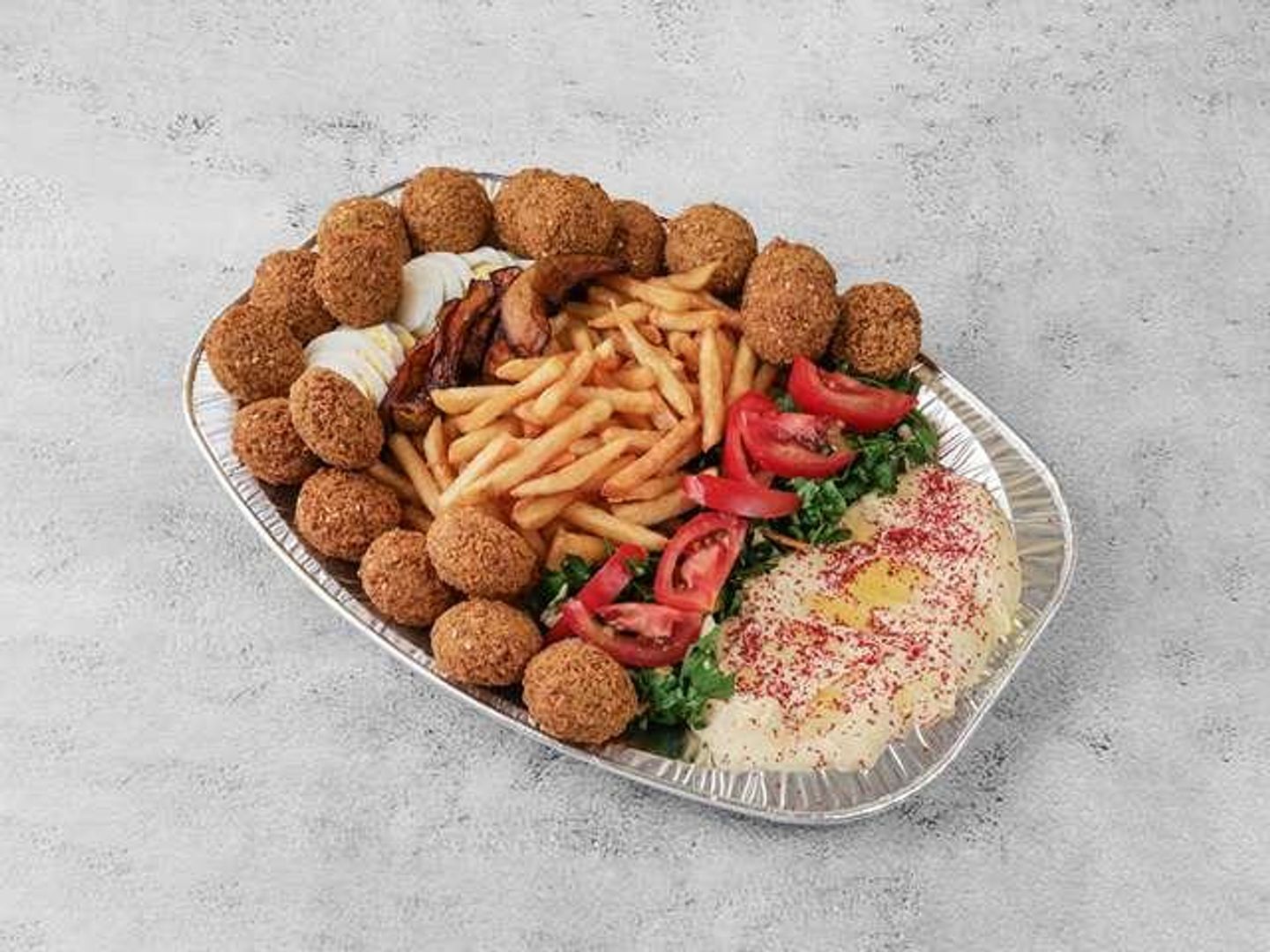 صحن فلافل - صغير