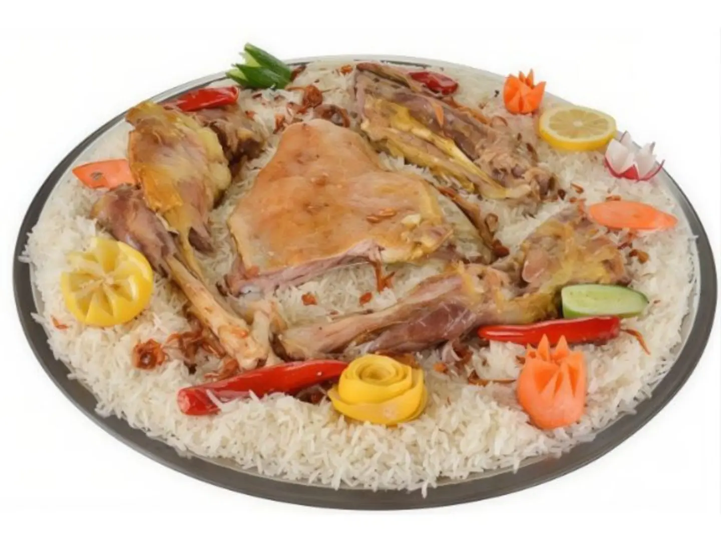 المندي - نصف تيس بلدي