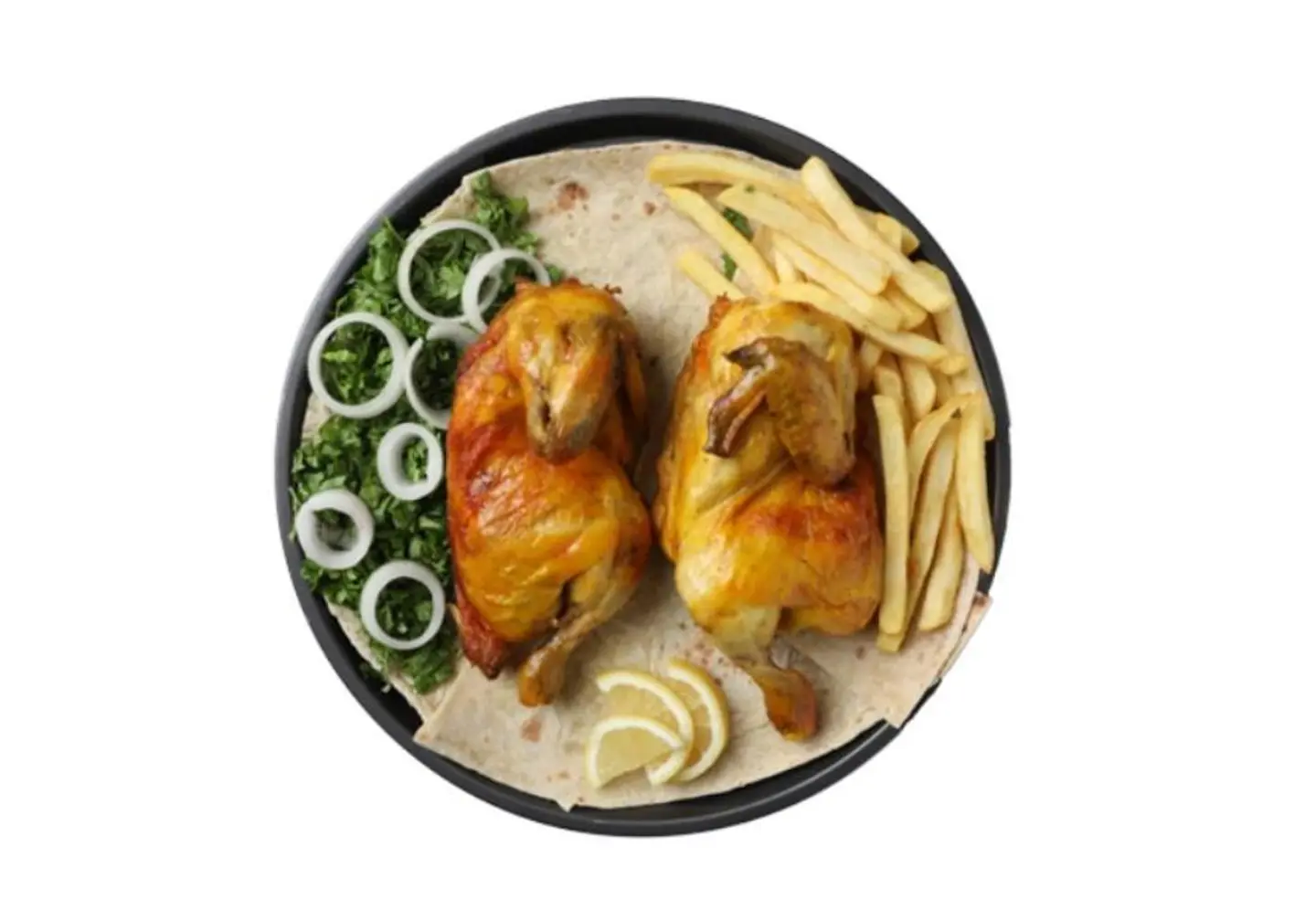 Plain Mandi Chicken - Half A Chicken