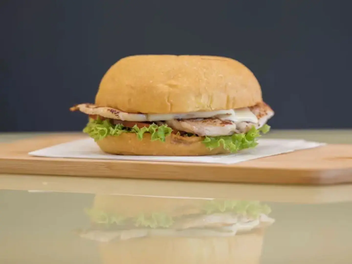 Single Chicken Burger - Meal