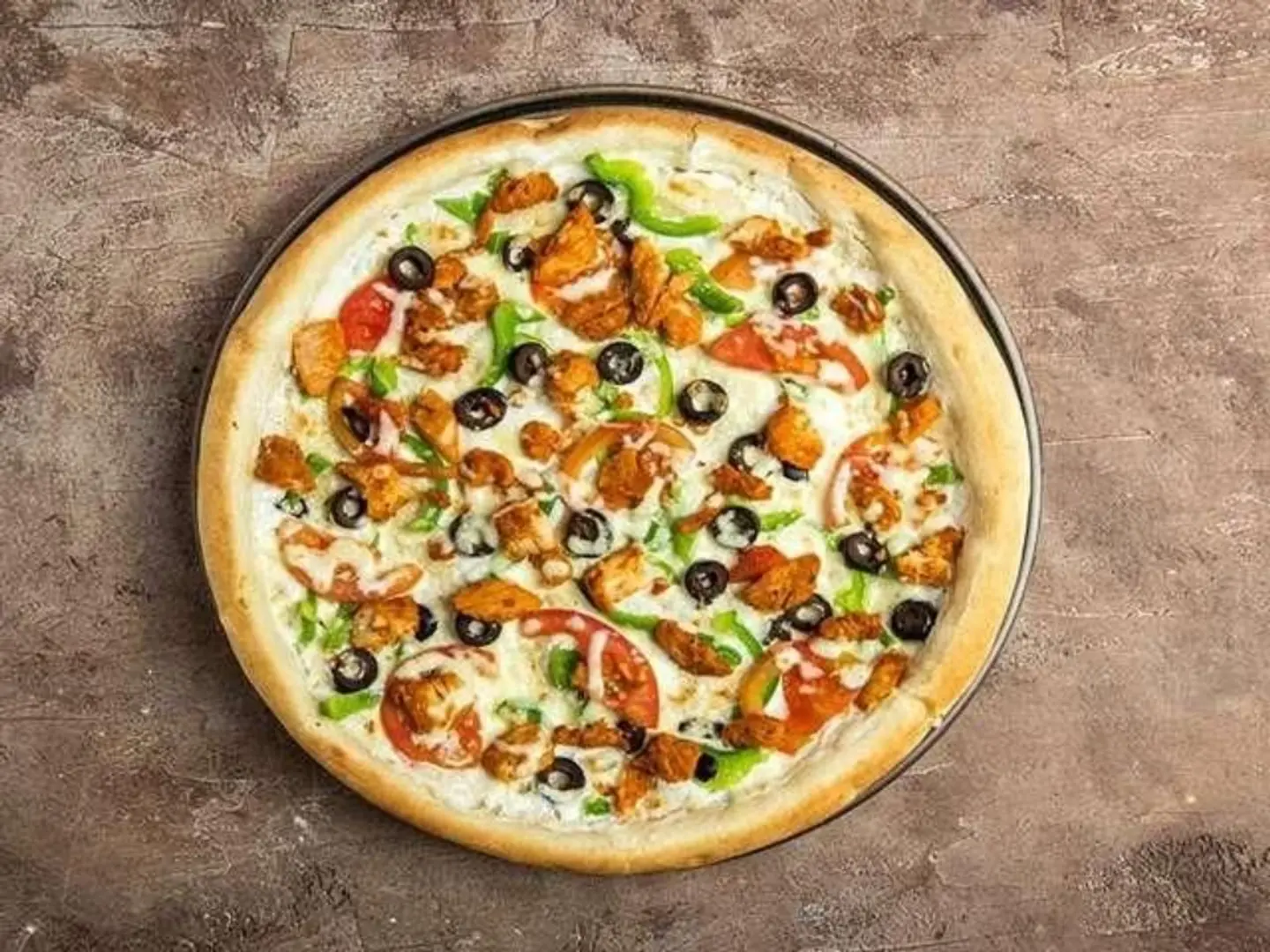 بيتزا دجاج - صغير