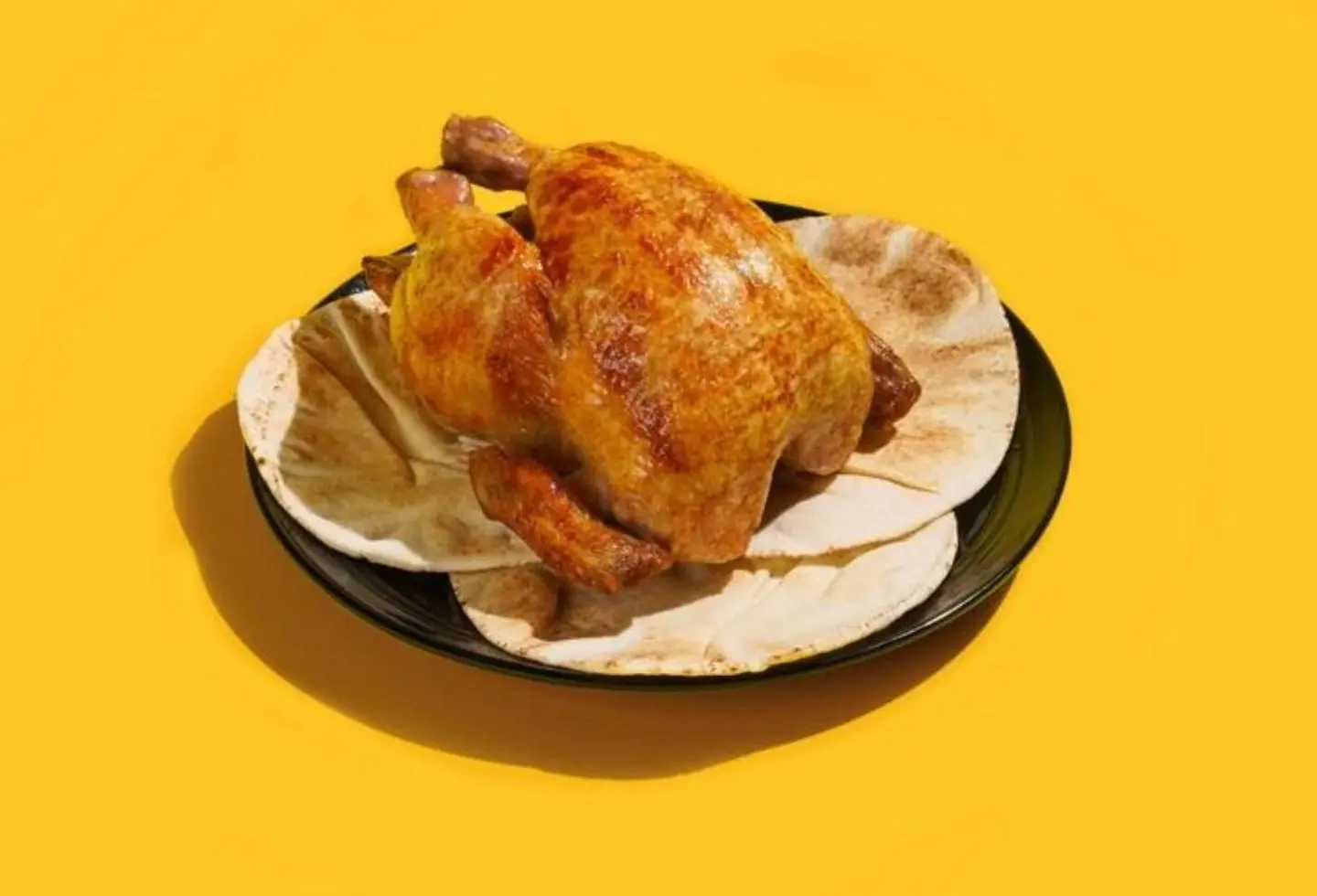 Grilled Chicken Without Rice - Quarter Chicken