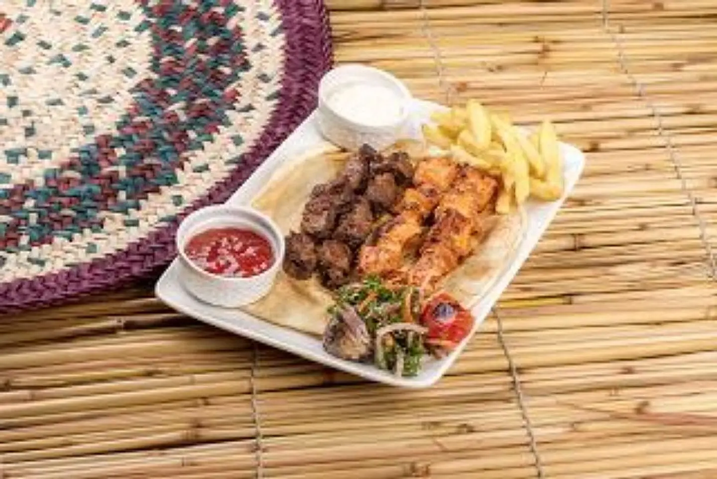 مشكل أوصال لحم مع دجاج - مشكل أوصال لحم مع دجاج-صغير
