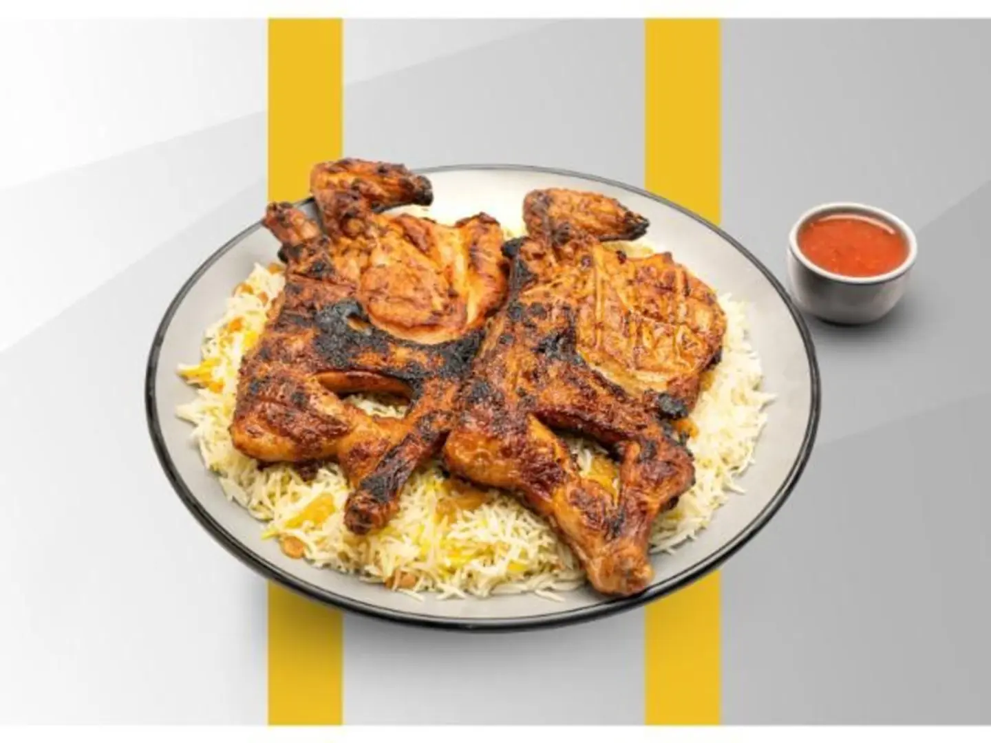 دجاج ستيشن على الفحم - نص