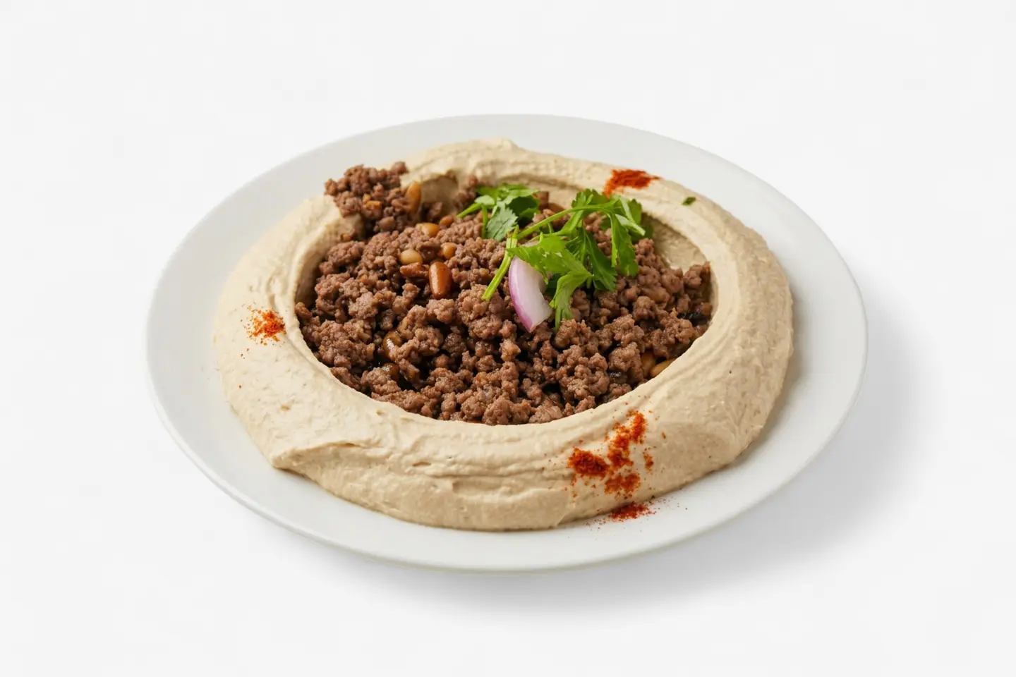 حمص باللحمة ( طازج) - حمص باللحمة ( طازج)-صغير