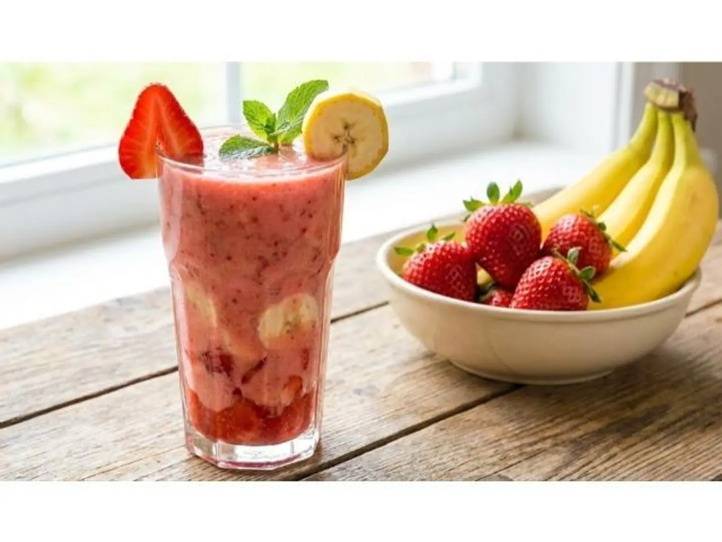 Strawberries And Bananas - Small