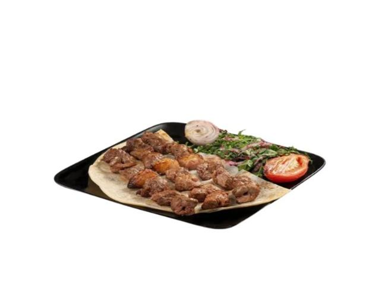 Grilled Lamb Cubes - For One Person