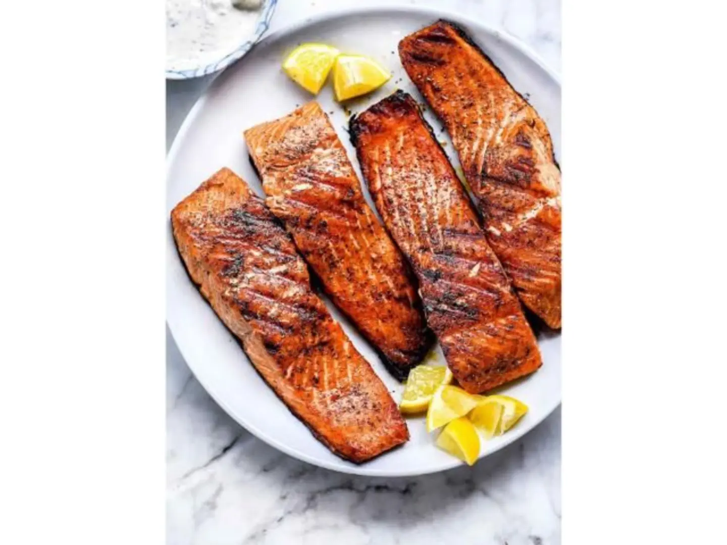 Fried Salmon - For One Person
