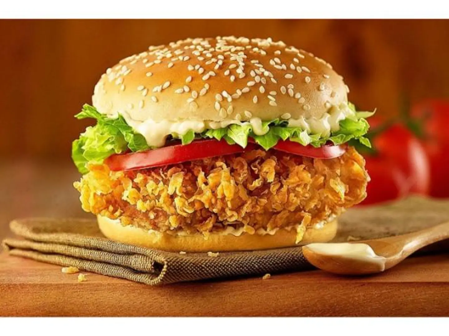 Broads Crispy Chicken Burger - Sandwich