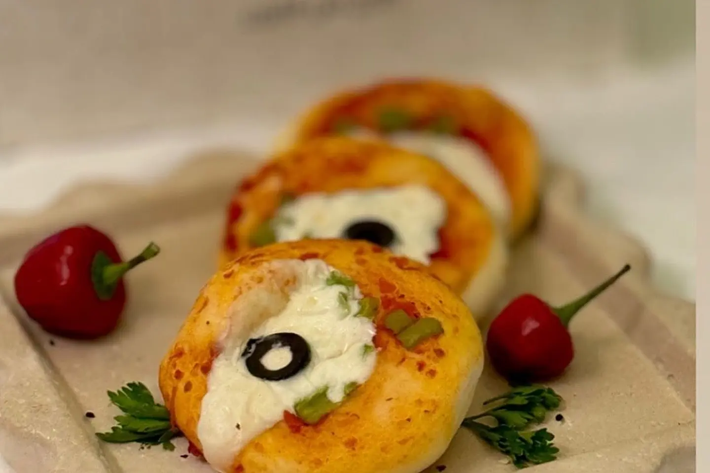 Mini Vegetable Pizza - Larg Box
