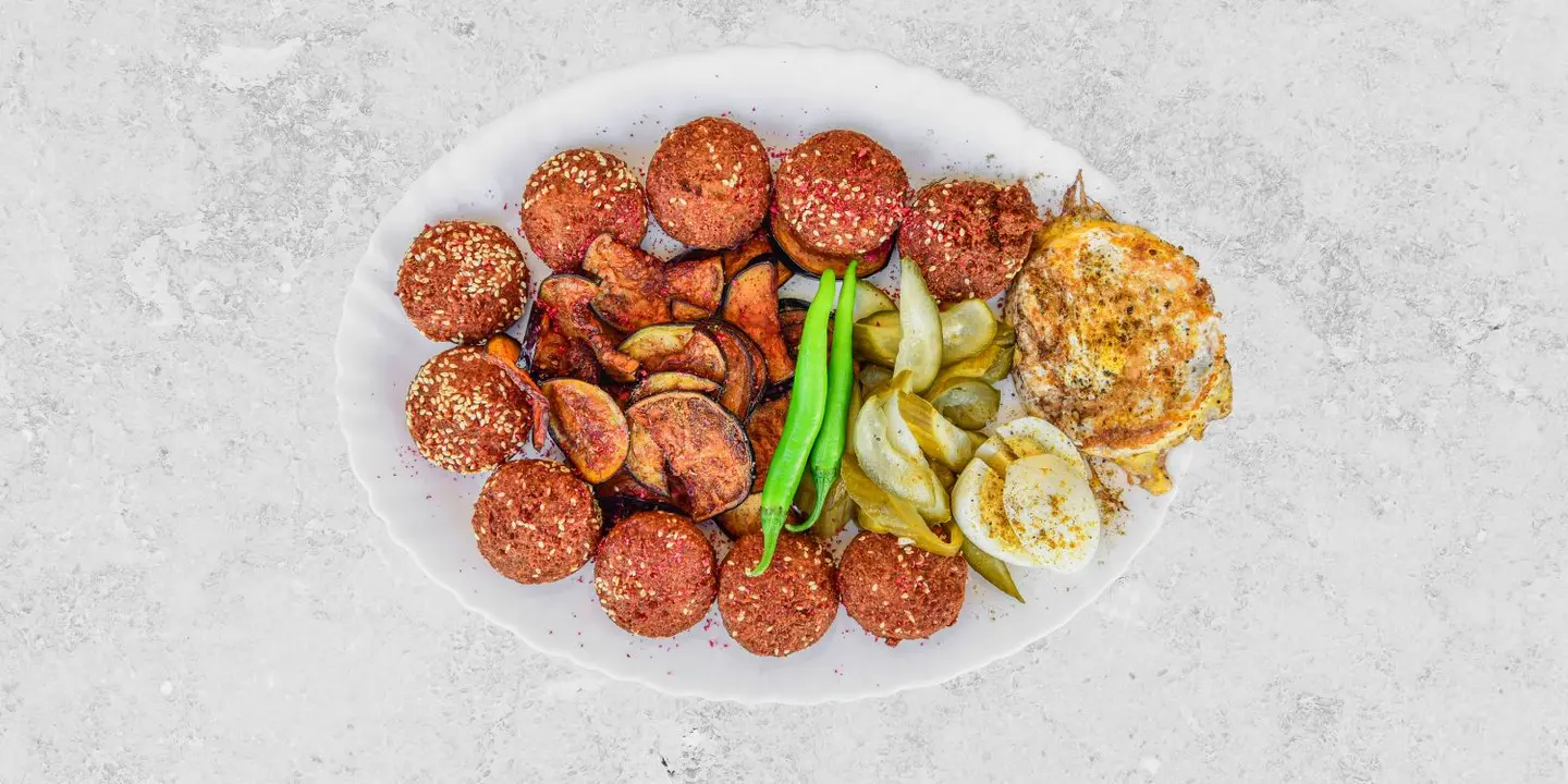 Mixed Falafel Plate - Small