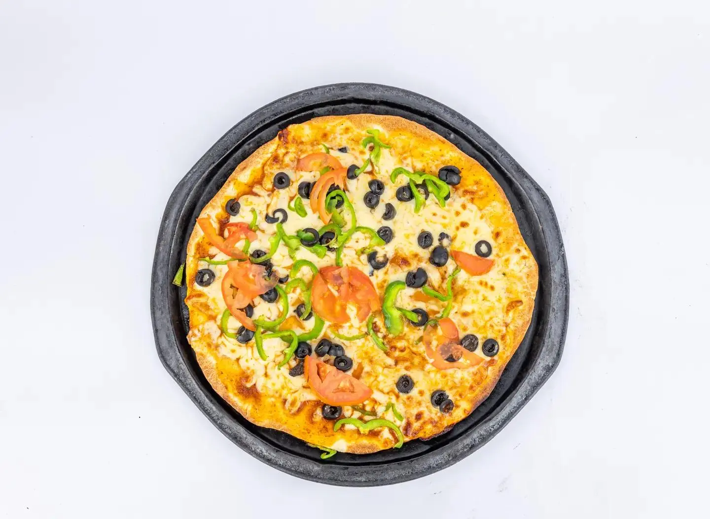 Vegetable Pizza With Liquid Cheese - Small
