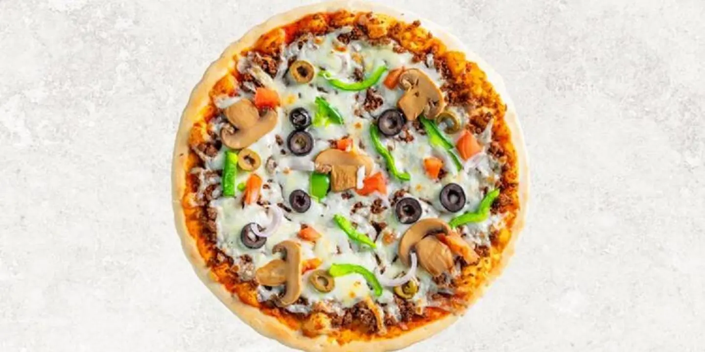 بيتزا سبانخ - صغير