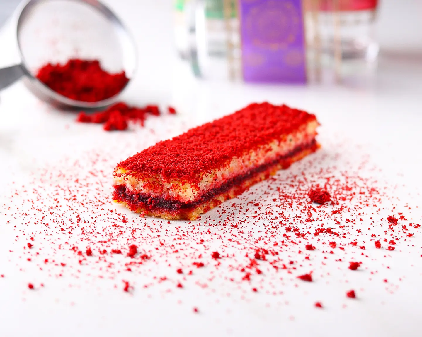Basbousa With Red Velvet - 250 Grams