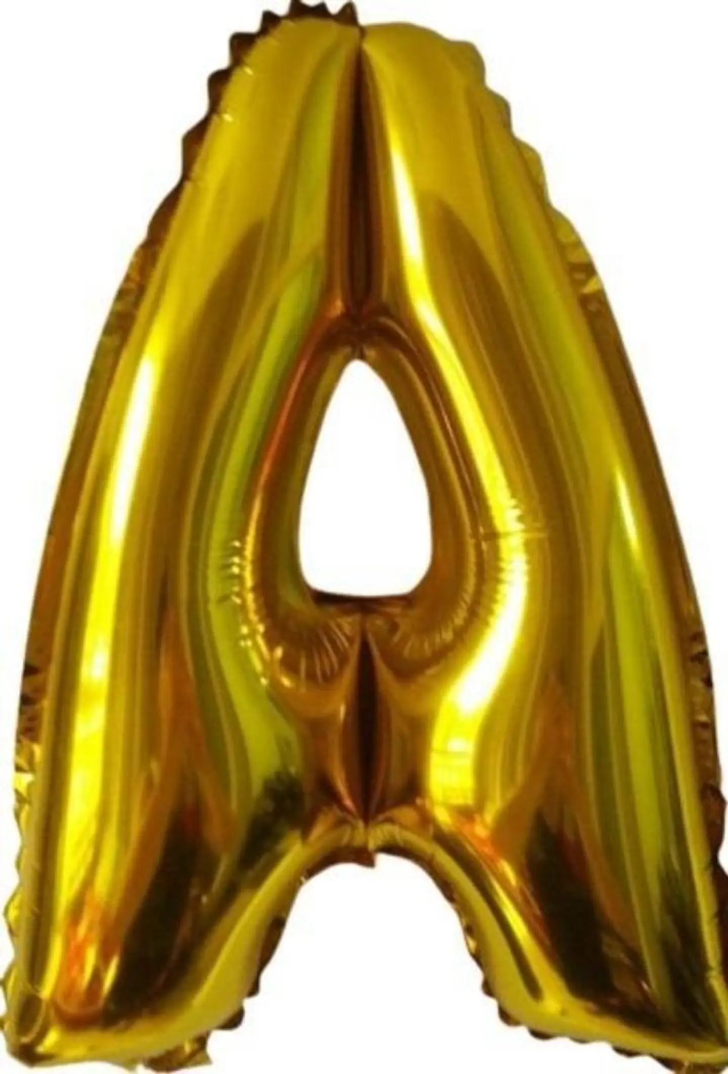 بالون بحرف أ - فضي