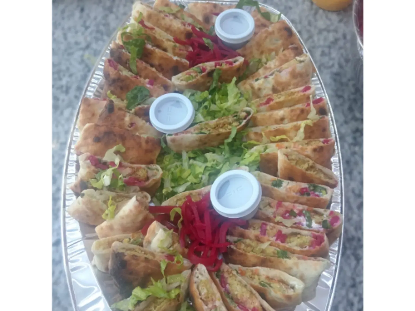 صحن فلافل - صغير