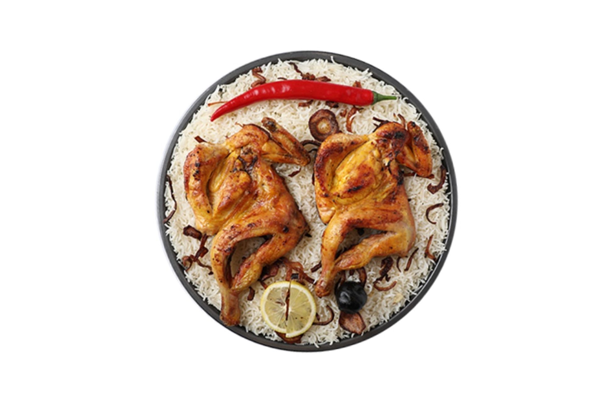 دجاج مظبي - دجاج مظبي-نص حبة دجاج