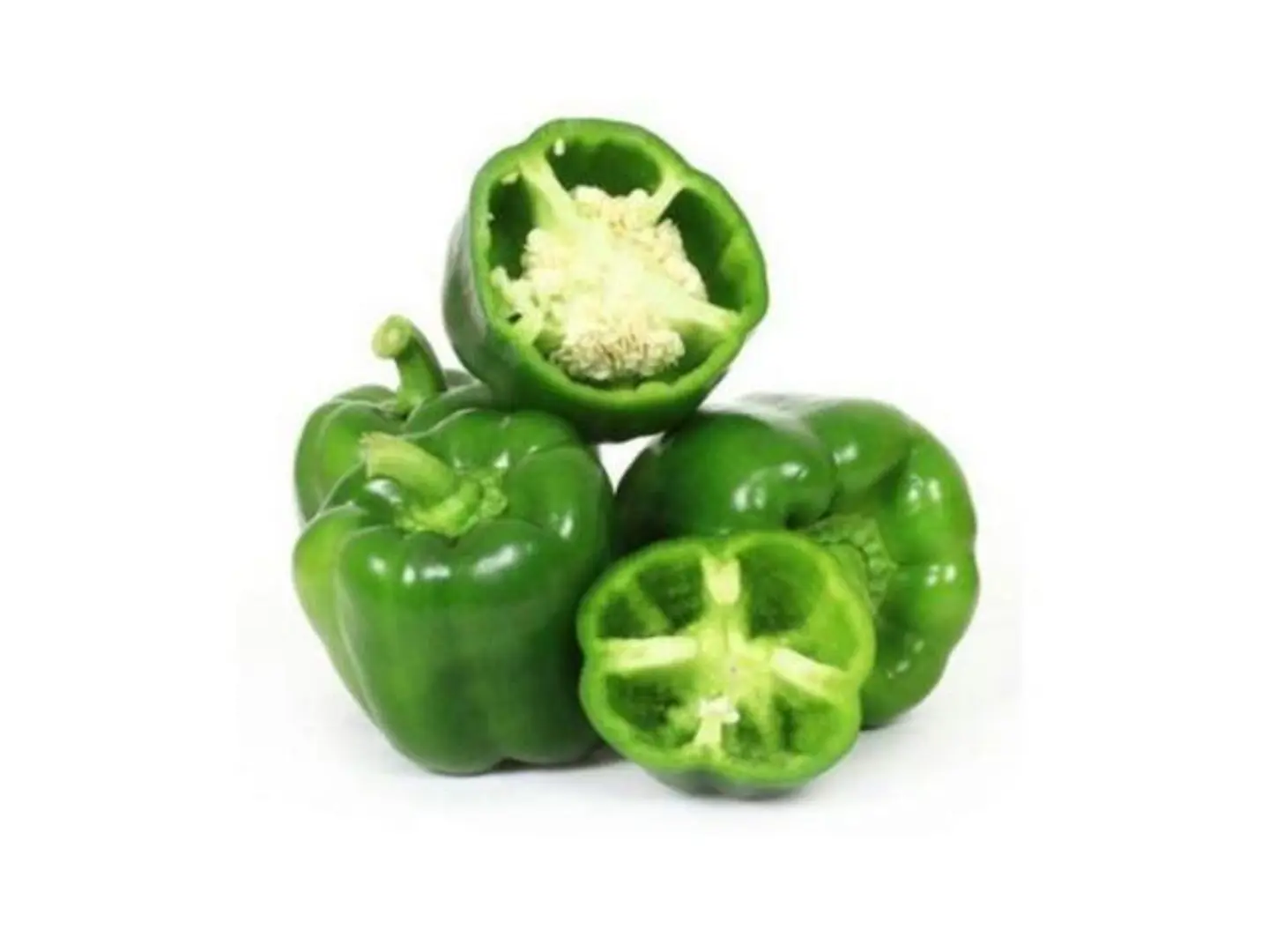 Green Bell Pepper - Plate