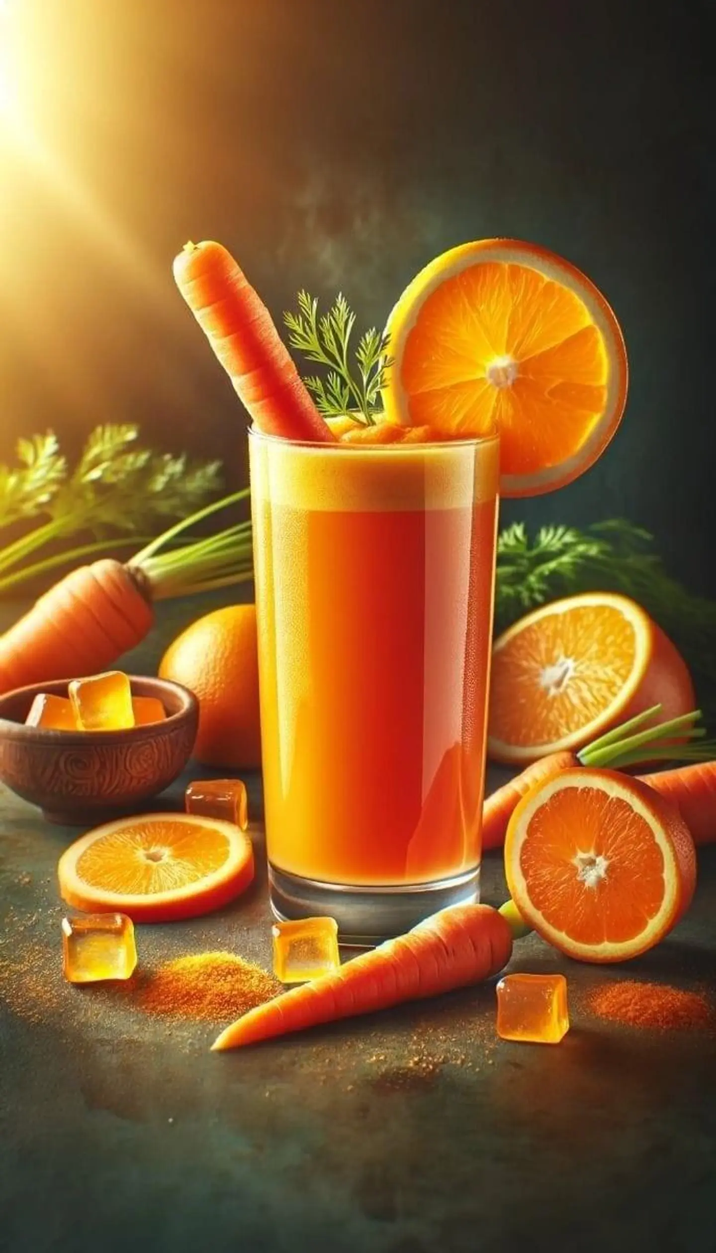Orange And Carrot - Small Cup
