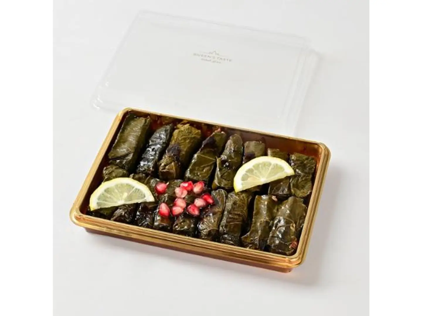 Pomegranate Stuffed Grape Leaves - 10 Pieces