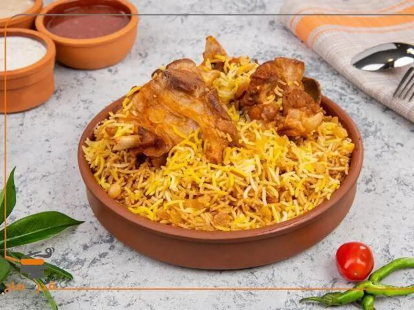 Kabli Rice Chicken - Half Chicken