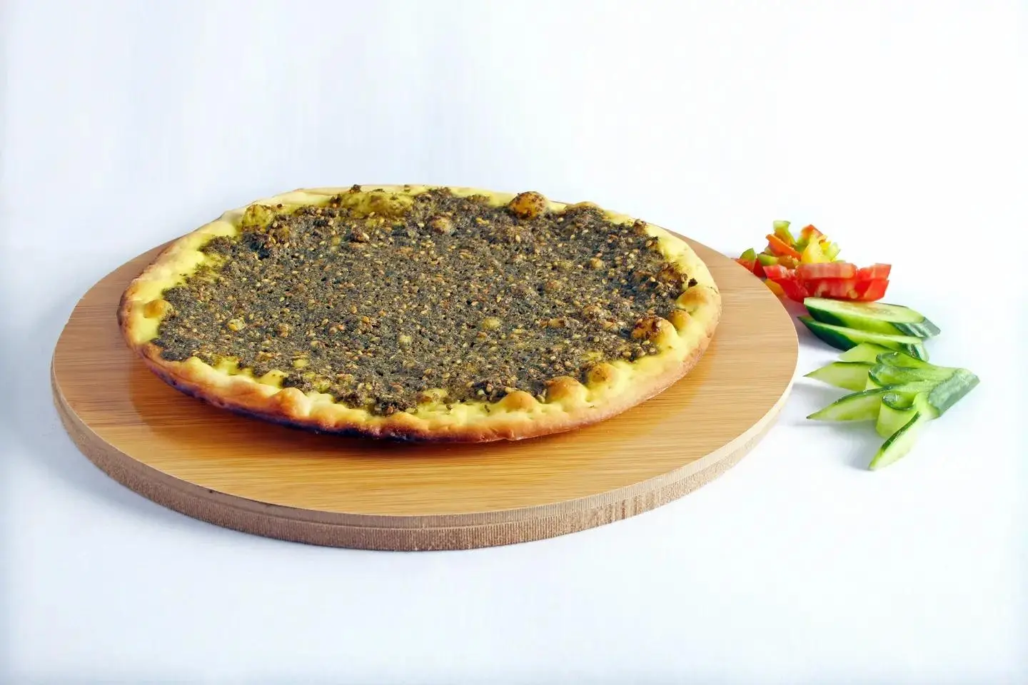 Cheese And Zaatar Pizza - Medium
