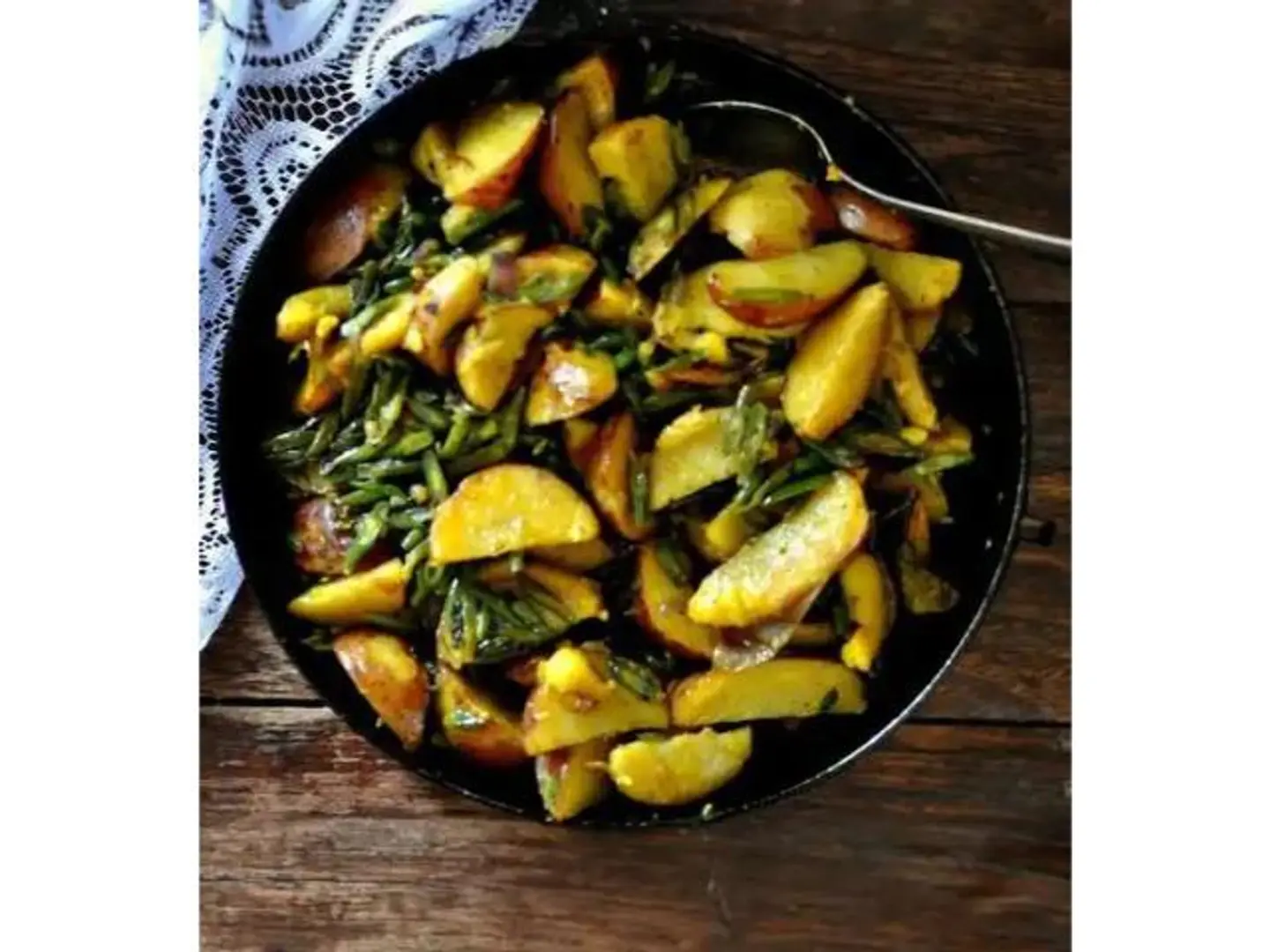 Spinach And Potatoes - Full