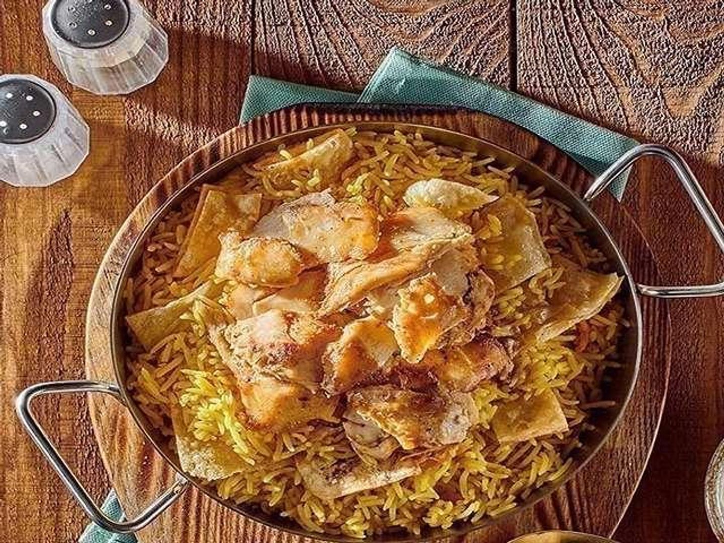 فتة شاورما - وسط