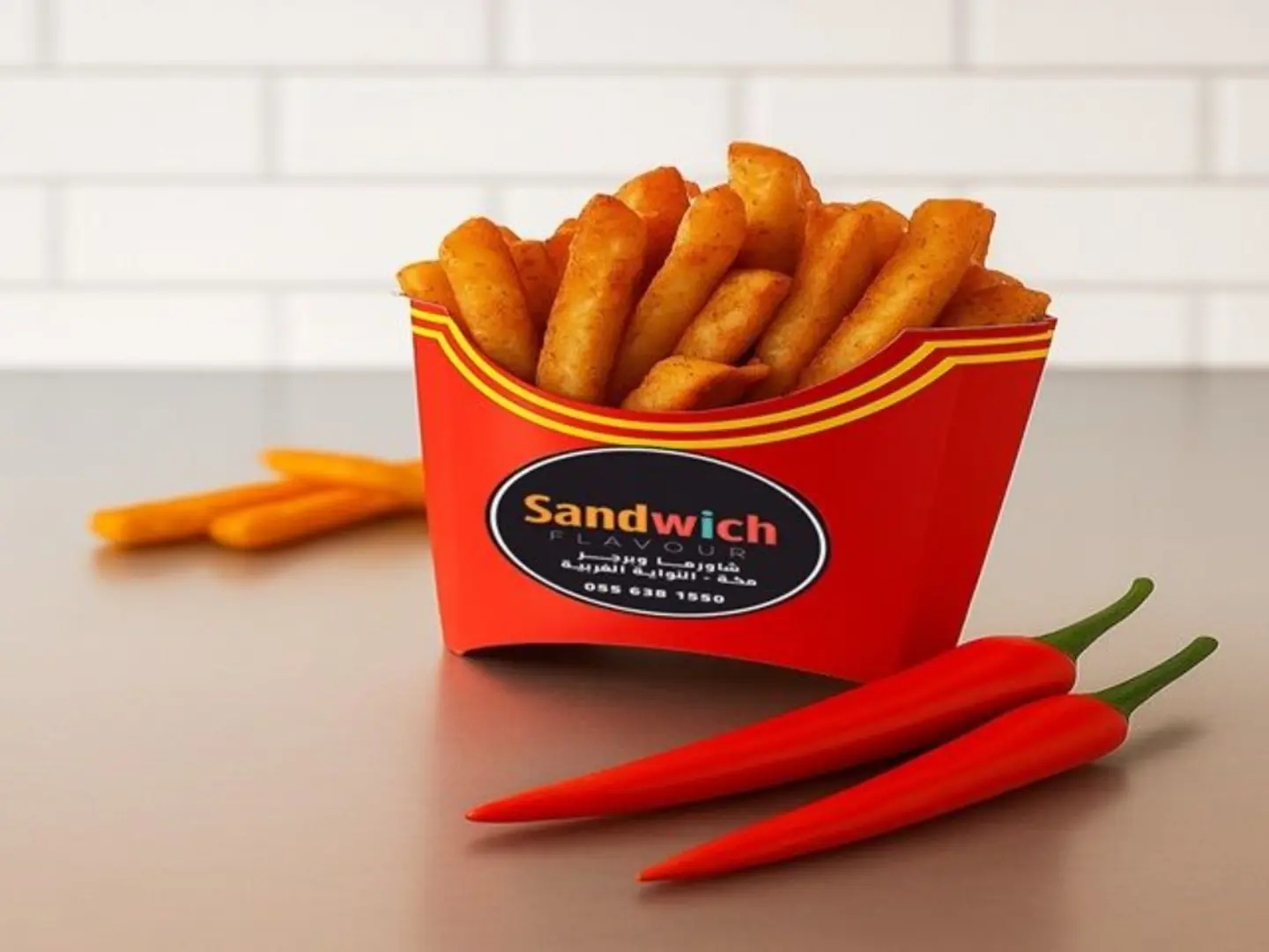Spiced Fries - Small